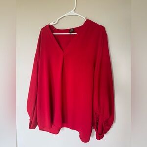 Cal Style women’s red top - size 2XL